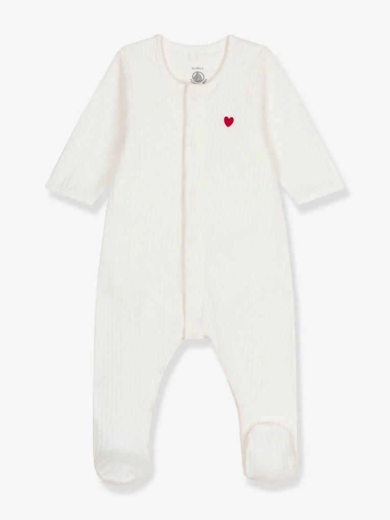 Agora -20%: Body-pijama, da Petit Bateau branco