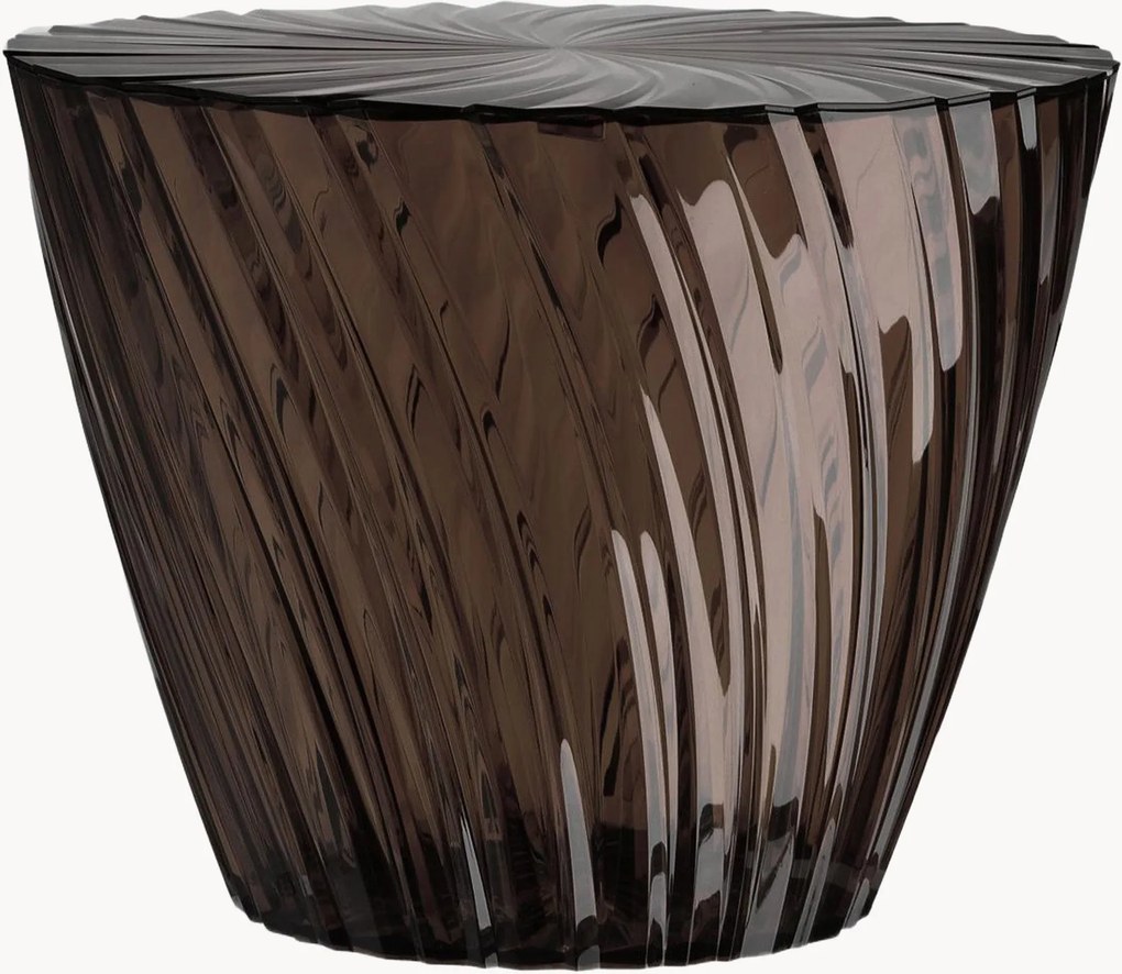 Mesa de apoio redonda para jardim com arrumação Sparkle