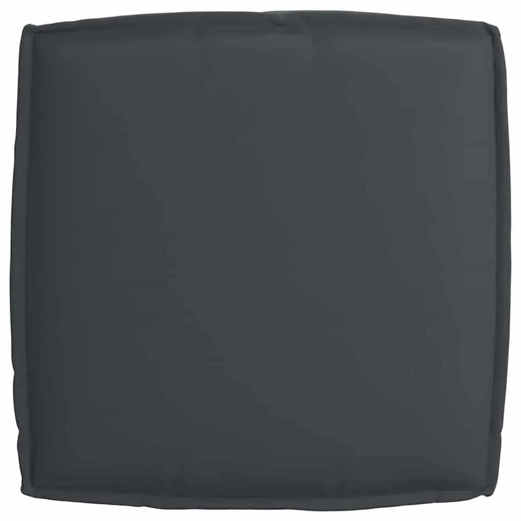 Cojim de Pallet para Assento Preto 60x60x12 cm em Tecido Oxford