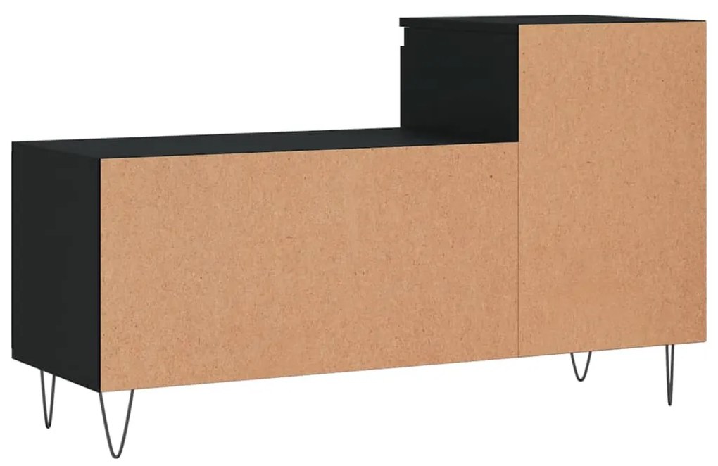 Sapateira 102x36x60 cm derivados de madeira preto
