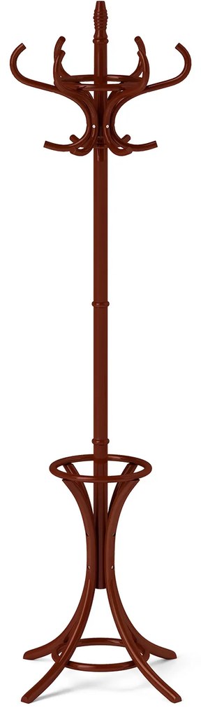 Cabide para jaquetas independente com guarda-chuva para sala de estar - Natural