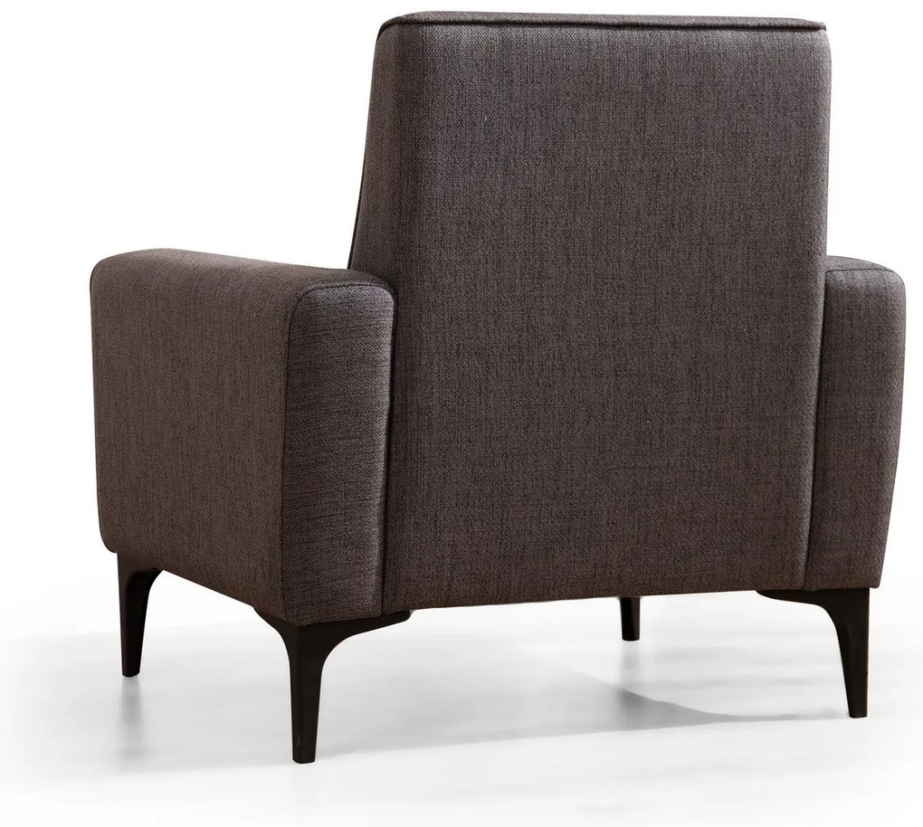 Sofá de 1 Lugar Horizon – Cinzento Escuro – 90x85x77 cm