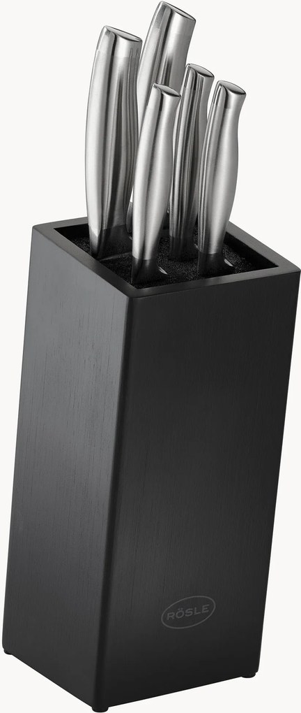 Bloco de facas com 5 facas Cuisine, conjunto de 6