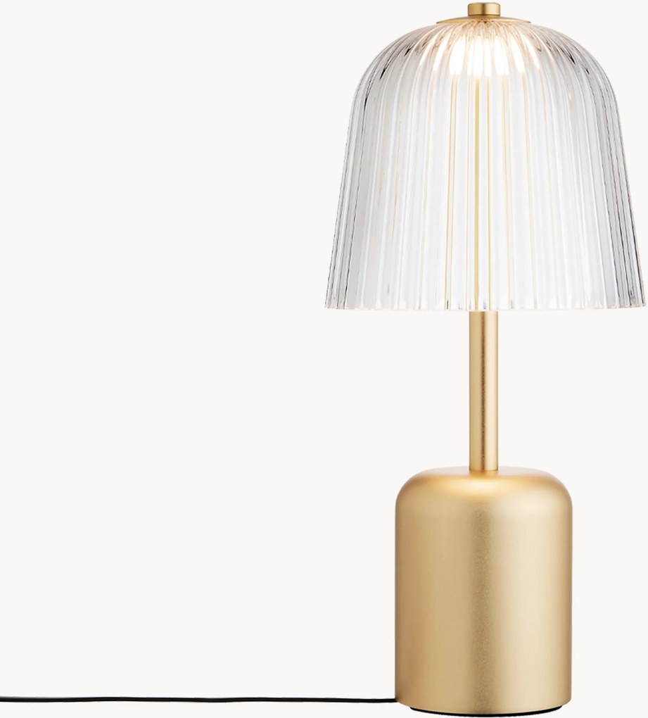 Candeeiro de mesa LED pequeno portátil e regulável Asteea