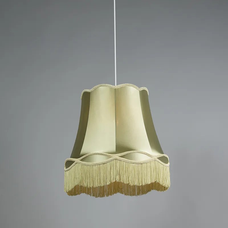 Conjunto de 4 Candeeiros Pendentes Retro Verde 45 cm - Granny