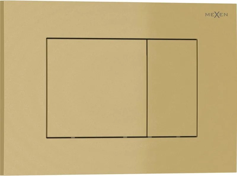 Mexen Tex 02 botão de descarga, dourado - 6102-06