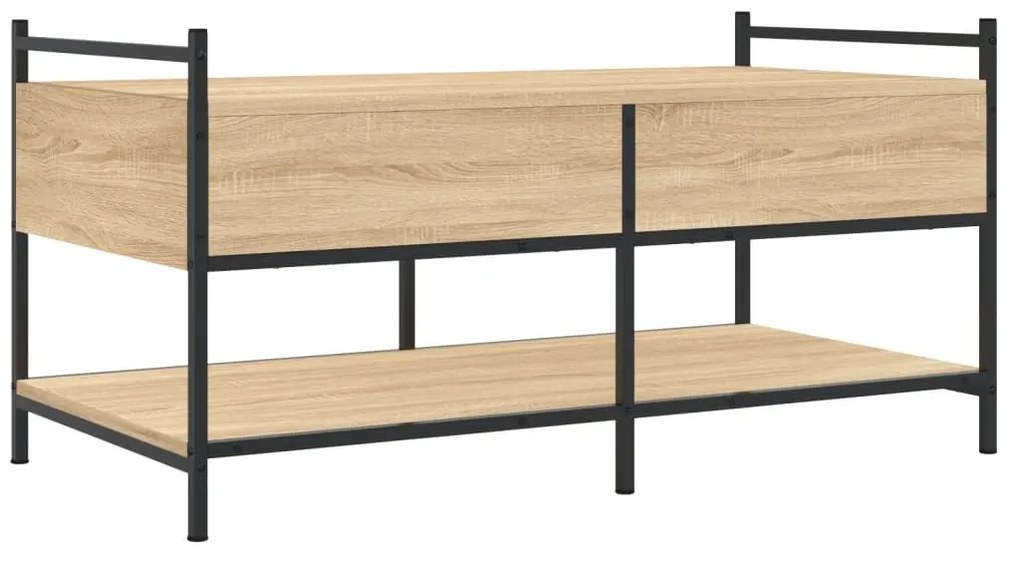 Mesa de centro 99x50x50 derivados de madeira carvalho sonoma