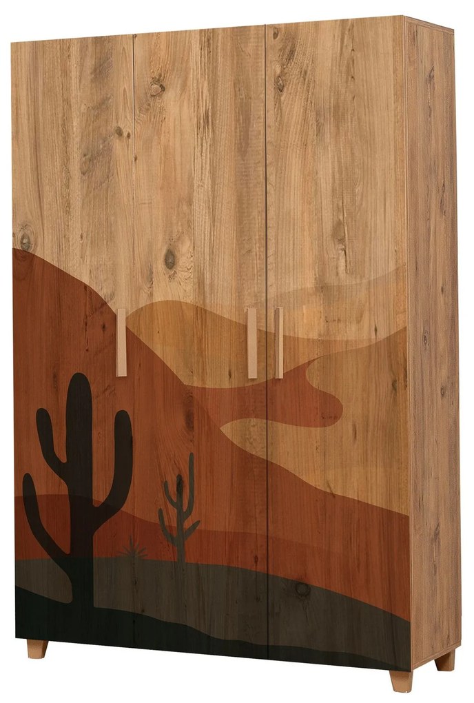 Roupeiro Leva Hedera – Atlantic Pine – 120 x 189 x 48 cm