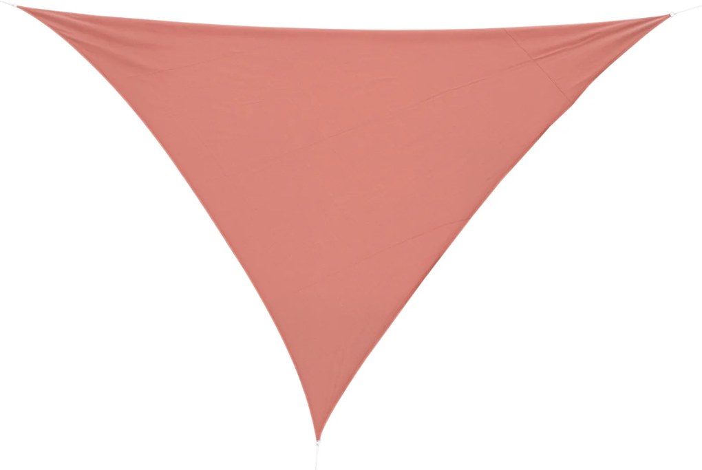 Outsunny Toldo Vela 4x4x4m Triângulo Cor Vermelho Parasol Terraço Jardim Camping|Aosom Portugal