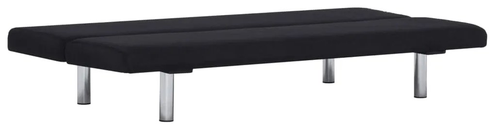 Sofá-Cama Kevin em Tecido - Preto - Design Moderno