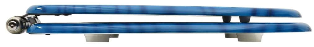 Assentos sanita tampas fecho suave 2 pcs MDF design gotas água