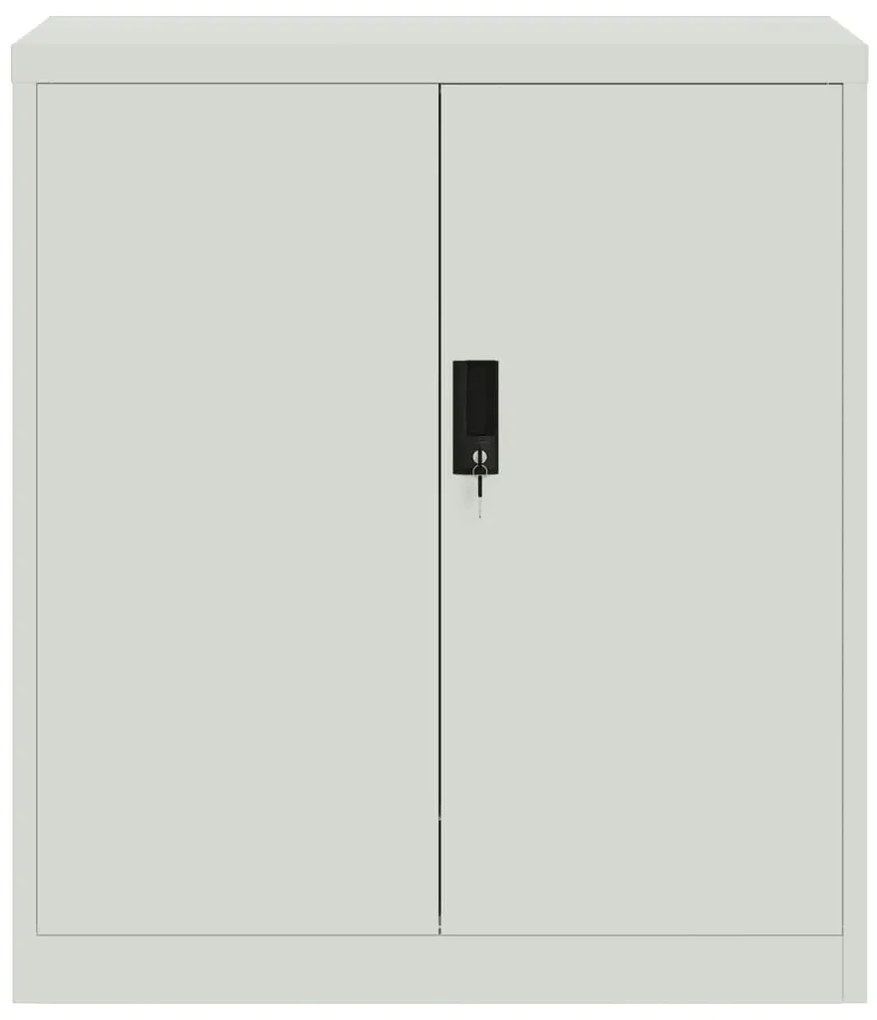 Arquivador 79x40x90 cm aço cinzento-claro