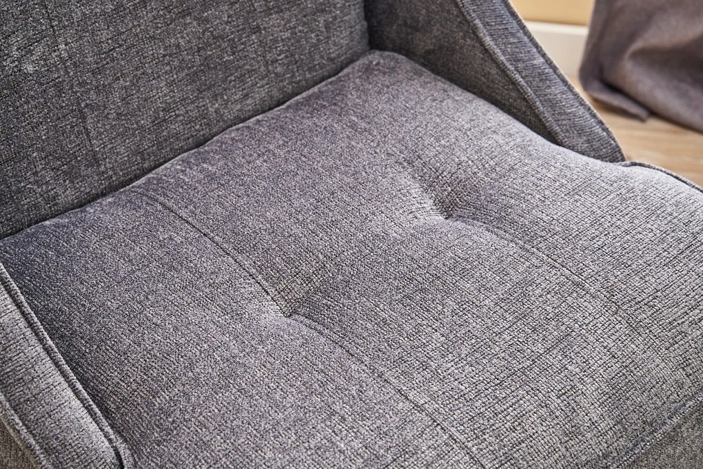 Cadeira Wing Ella Prestij – Cinza – 67x73x70 cm