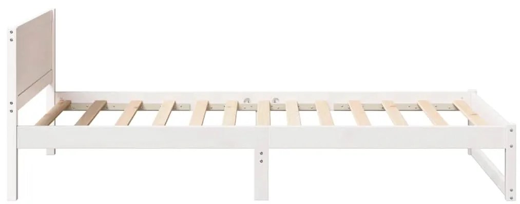 Estrado Branco Madeira 90 x 200 cm Estrado Minimalista