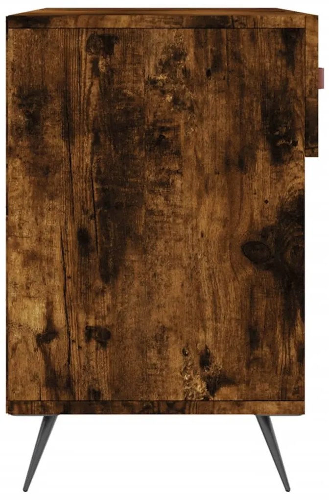 Banco sapateira 102x35x55 cm deriv. madeira carvalho fumado
