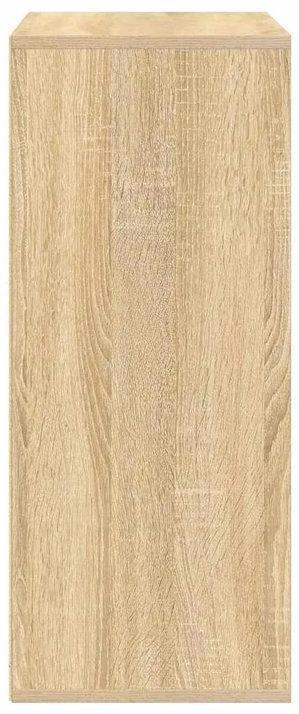 Estante cor carvalho 60x30x71,5 cm derivados de madeira