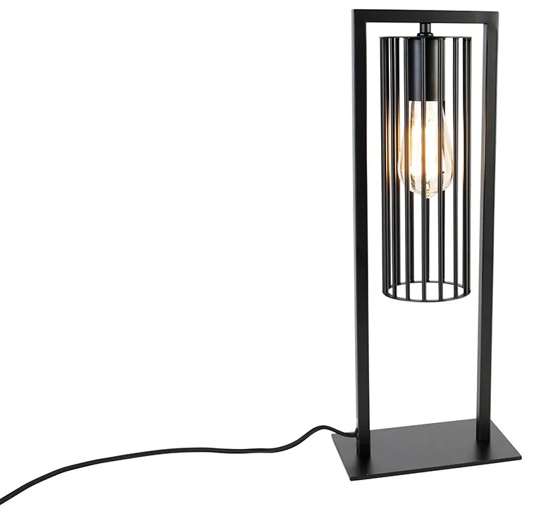 Candeeiro de mesa inteligente moderno preto com Wi-Fi ST64 - Balenco Wazo