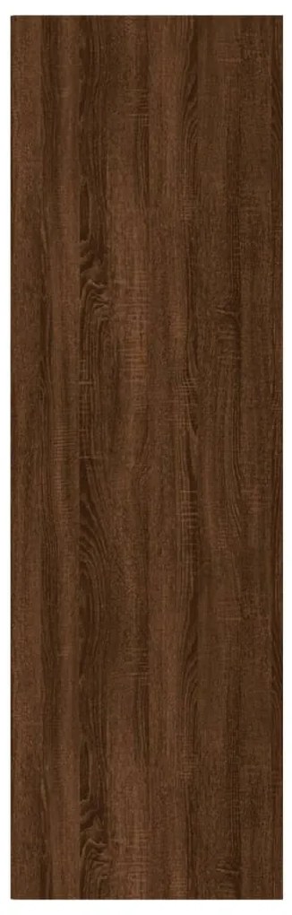 Estante/aparador 66x30x98cm derivados madeira carvalho castanho