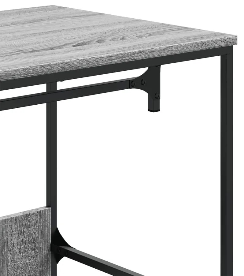 Roupeiro 90x50x180 cm derivados de madeira cinzento sonoma