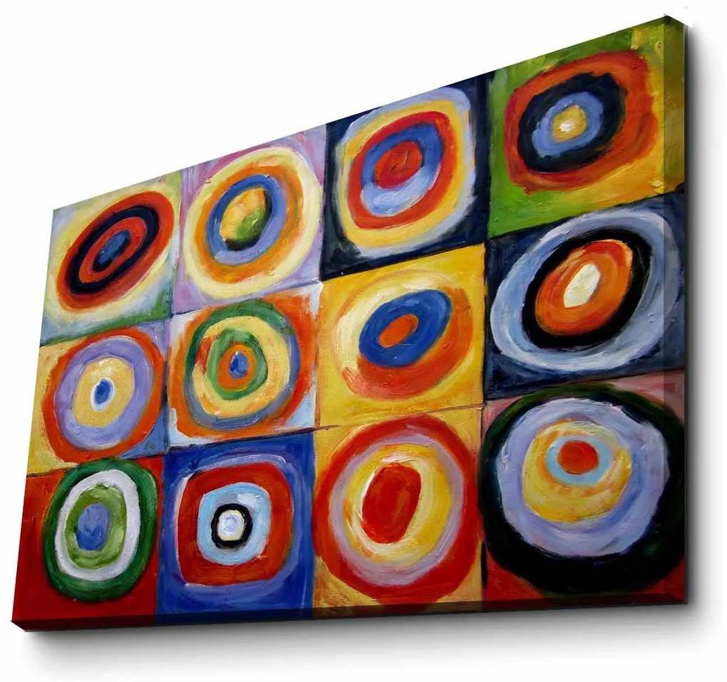 Tela Decorativa FAMOUSART-075 – Multicolor – 45 x 70 cm