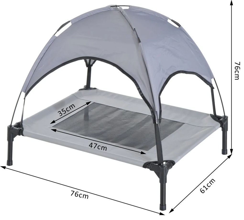 Cama com Cobertura em Tecido