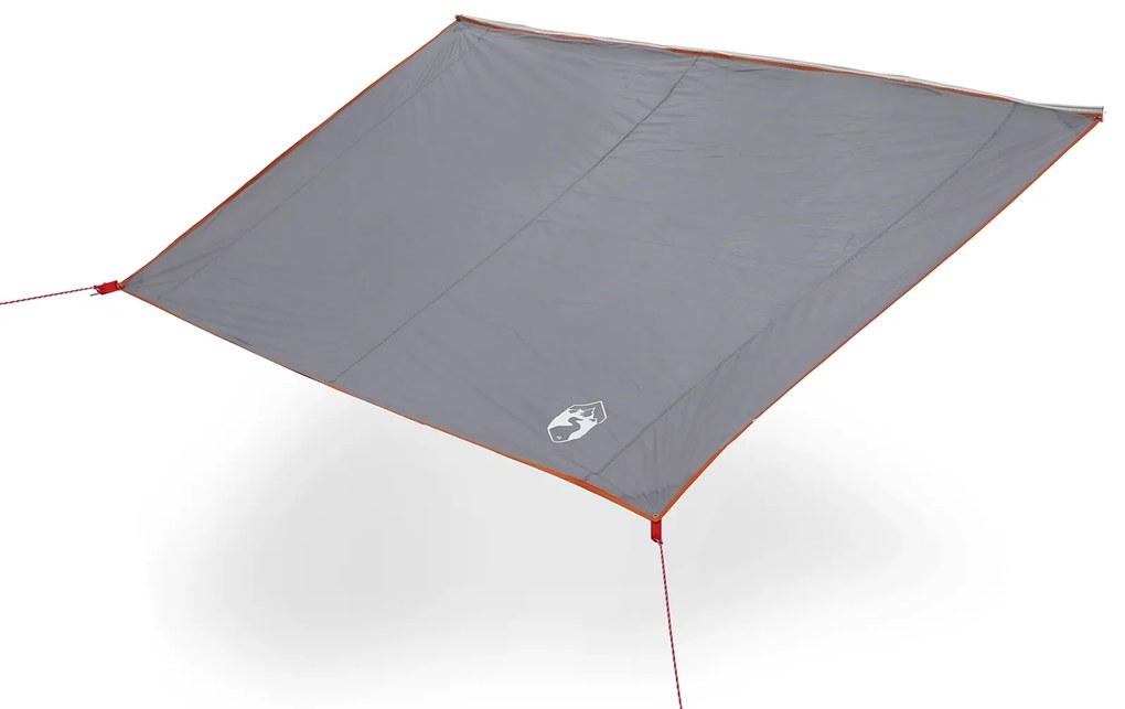 Lona Resistente à Água Cinza e Laranja 300 x 240 cm