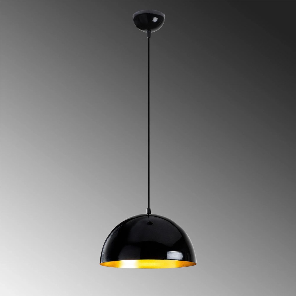 Chandelier Berceste – Preto – 30 x 30 cm