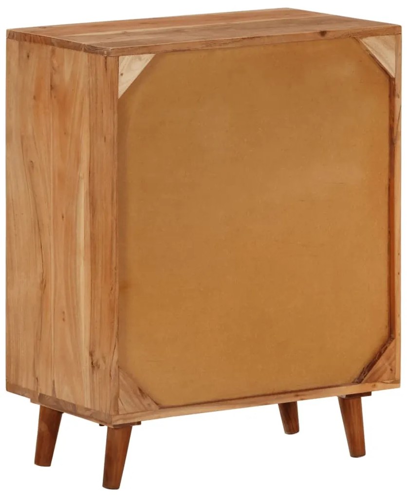 Aparador 60x35x74 cm madeira de acácia maciça