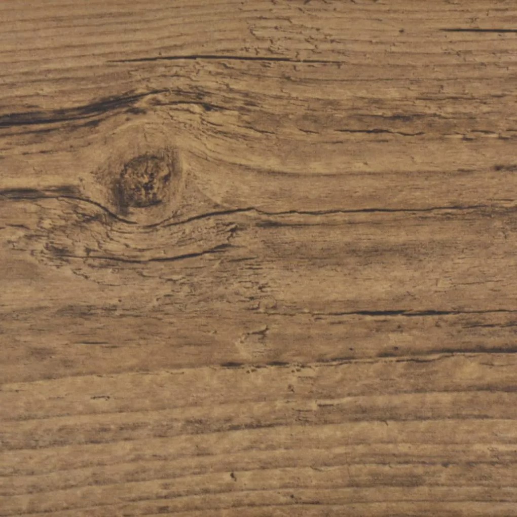 Tábuas de soalho PVC autoadesivo 5,21 m² 2mm castanho nogueira