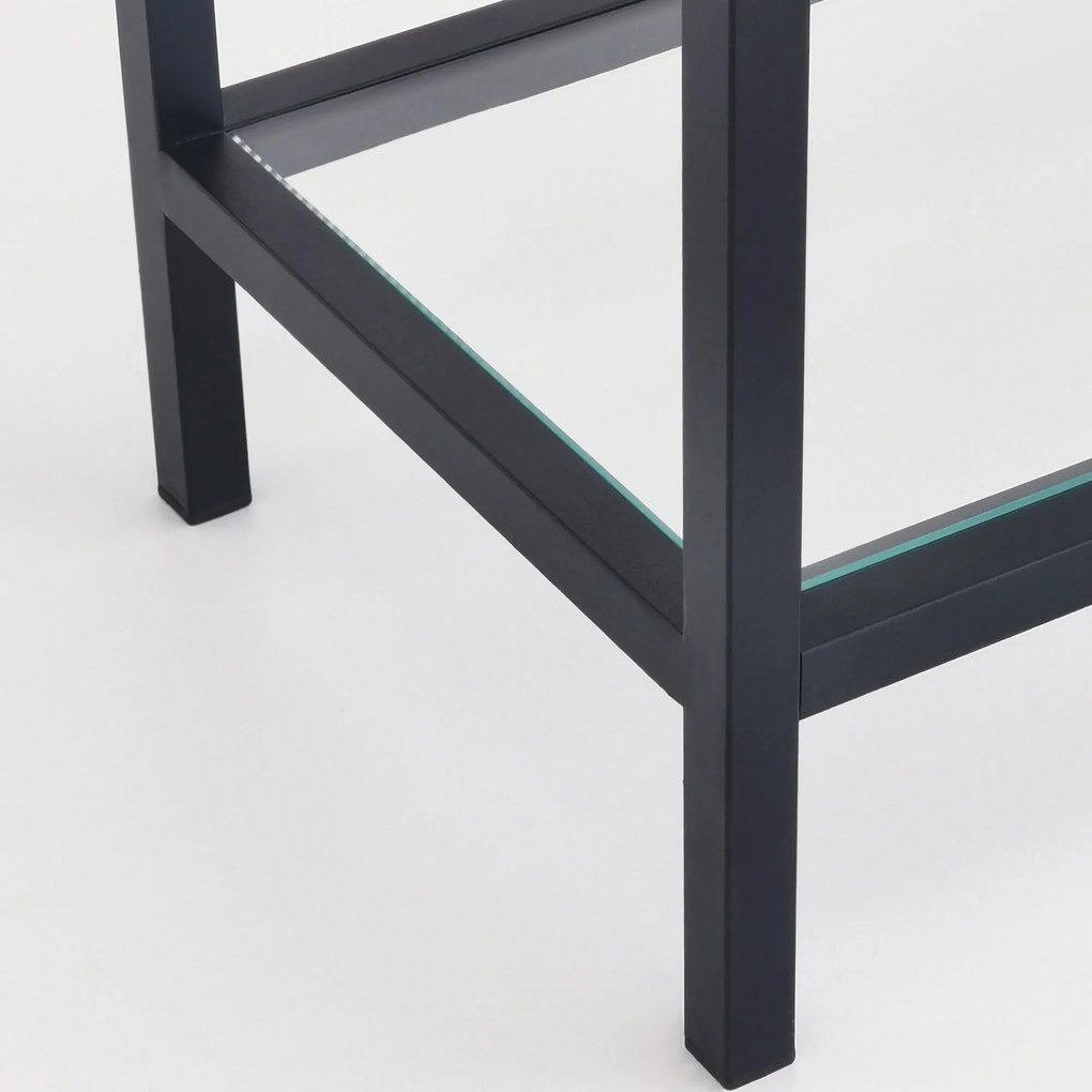 Estante K100 – Preto – 80 cm x 165 cm x 30 cm