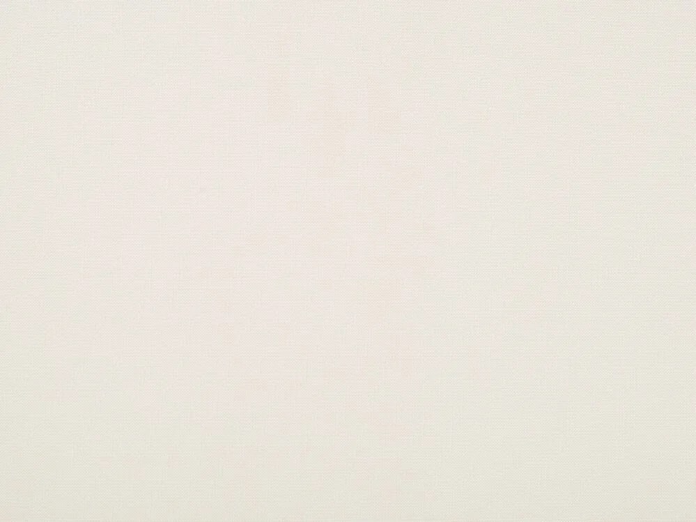 Conjunto 2 espreguiçadeiras madeira clara e 2 lonas brancas e padrão folha ANZIO Beliani