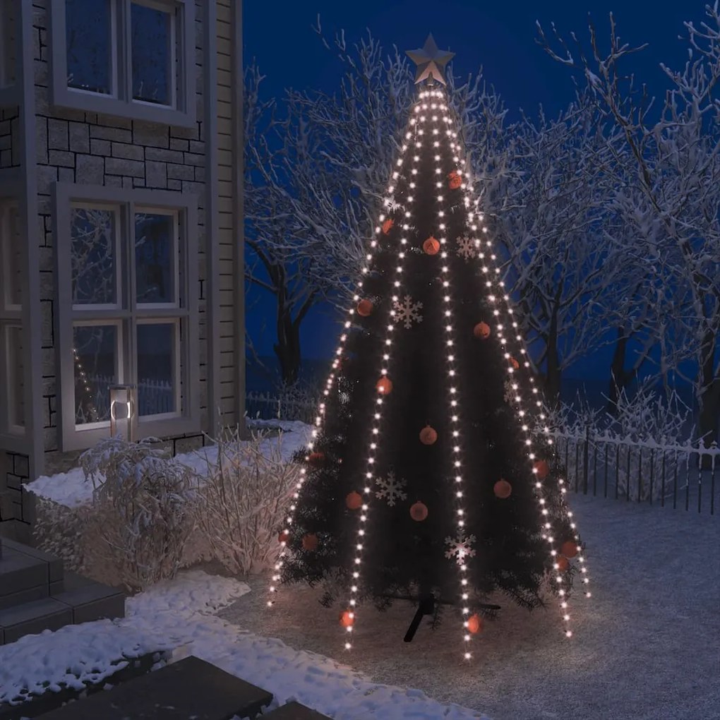 Cordão de luzes para árvore de Natal 400 luzes LED 400 cm