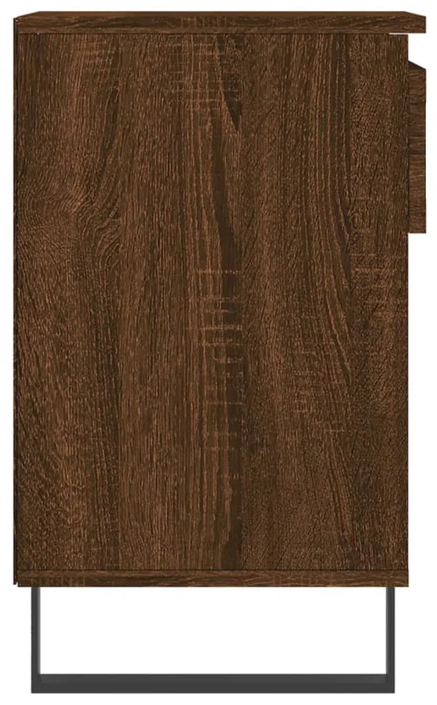 Sapateira 102x36x60 cm derivados de madeira carvalho castanho