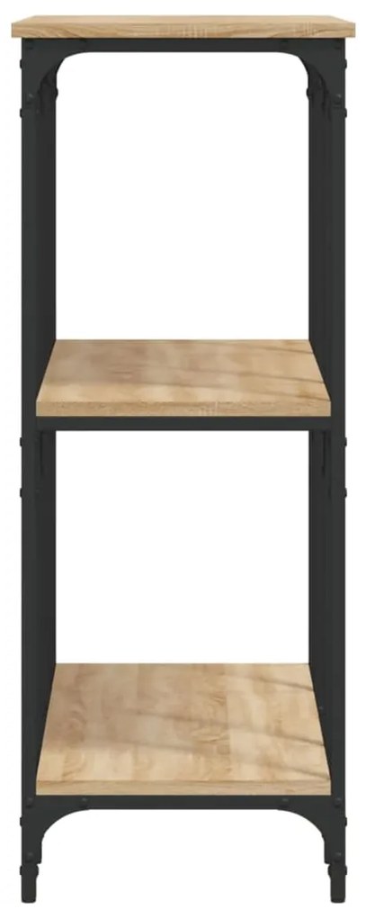 Mesa consola 102x35x90 cm derivados de madeira carvalho sonoma