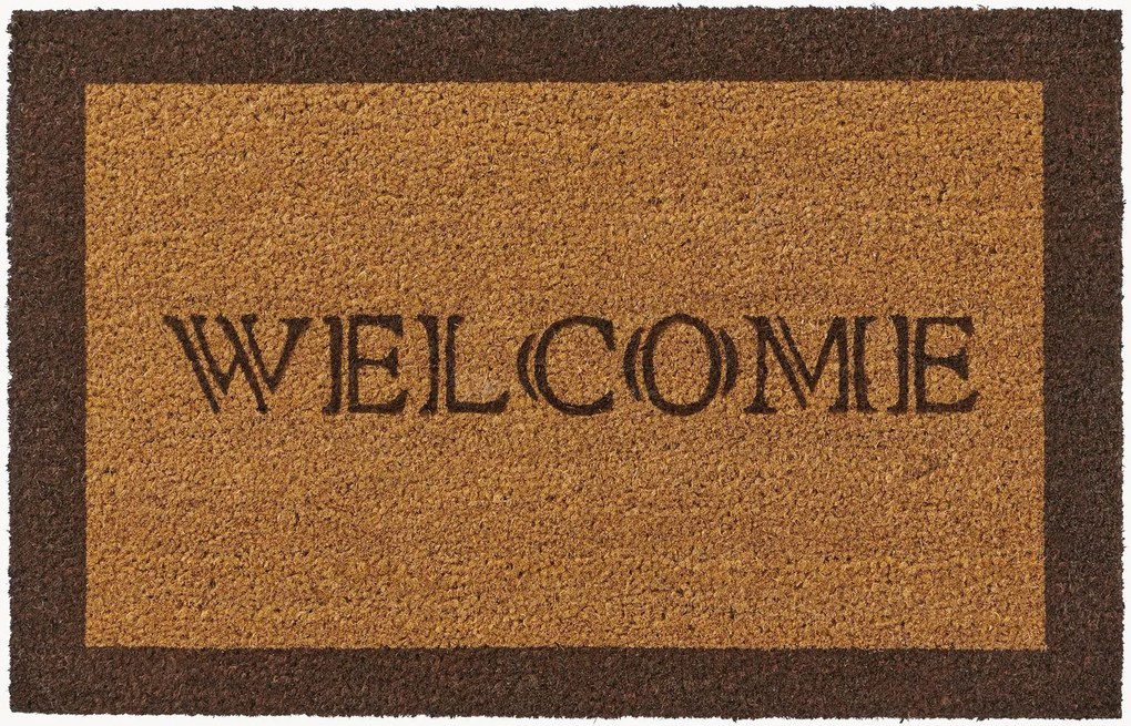 Tapete de entrada Welcome