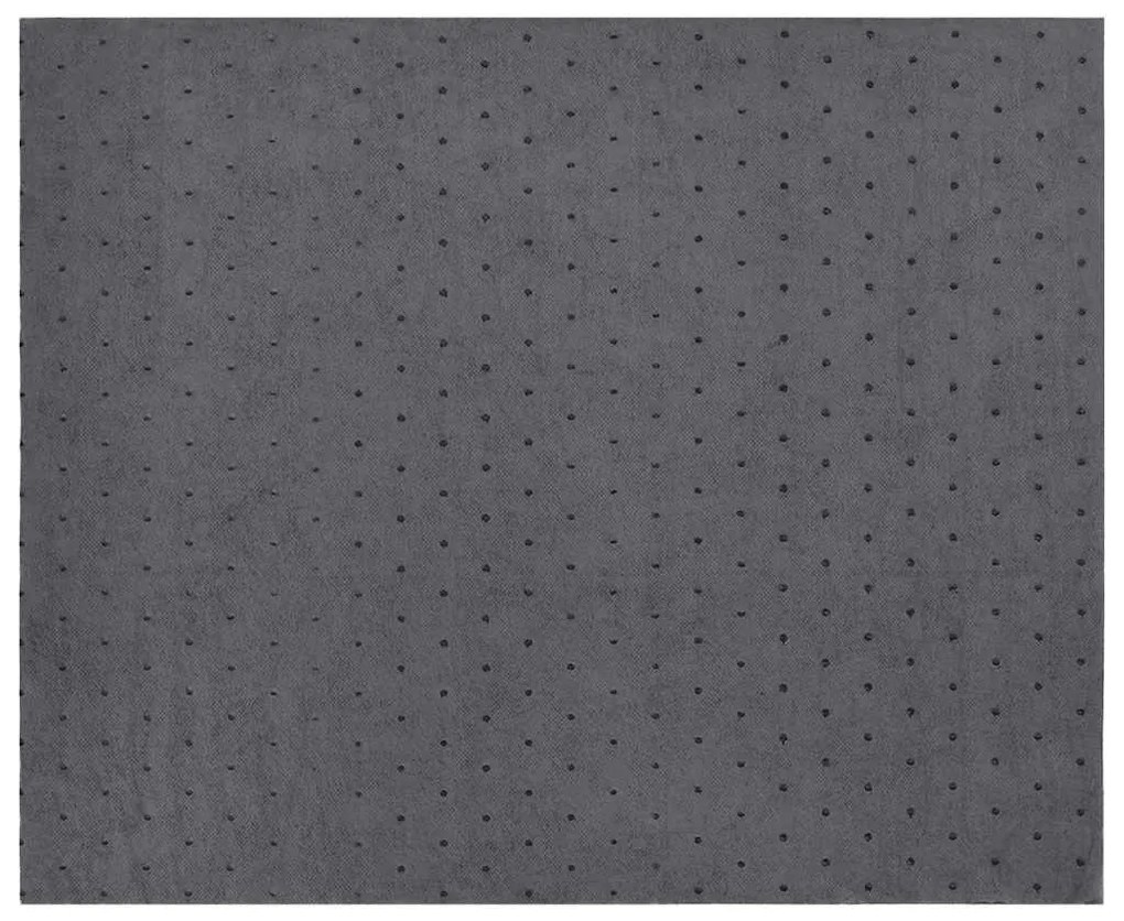 Almofadas absorventes de óleo 25 unid 40x50 cm cinzento