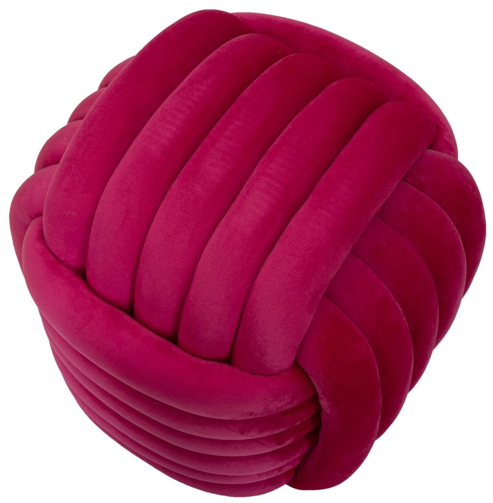 BANCO PUFE SOFTY 45X45X45 CM FUXIA