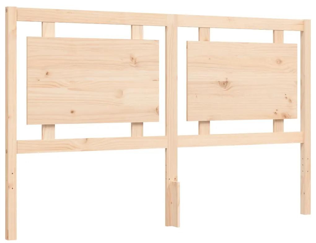 Estrutura de cama King Size com cabeceira madeira maciça