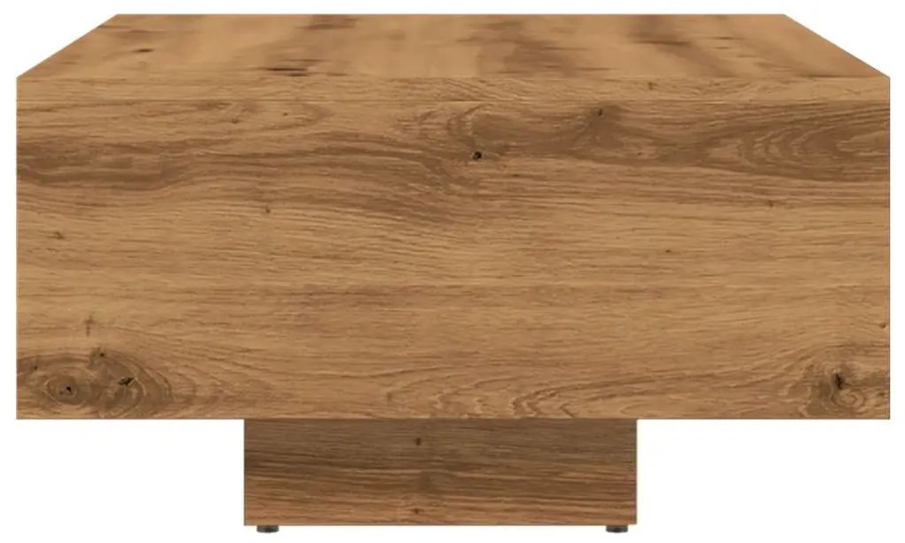 Mesa de centro 85x55x31 cm deriv. madeira carvalho artisiano