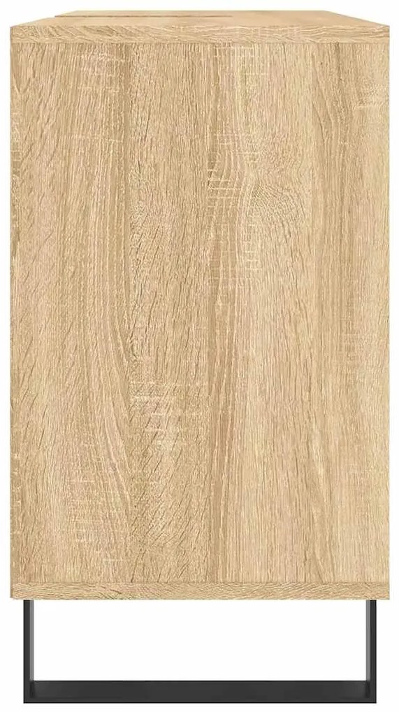 Armário p/ casa banho 80x33x60cm deriv. madeira carvalho sonoma