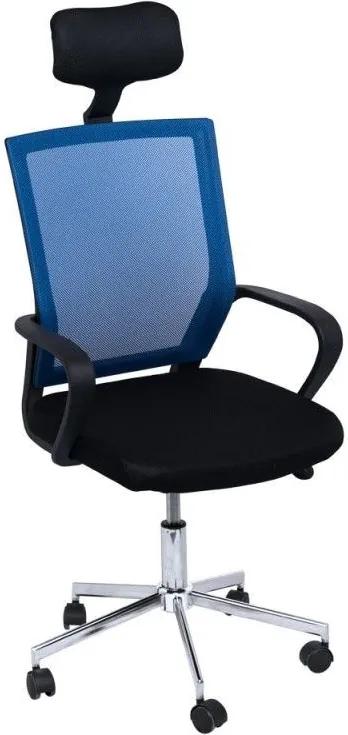 Cadeira Folder Cor: Azul e Preto