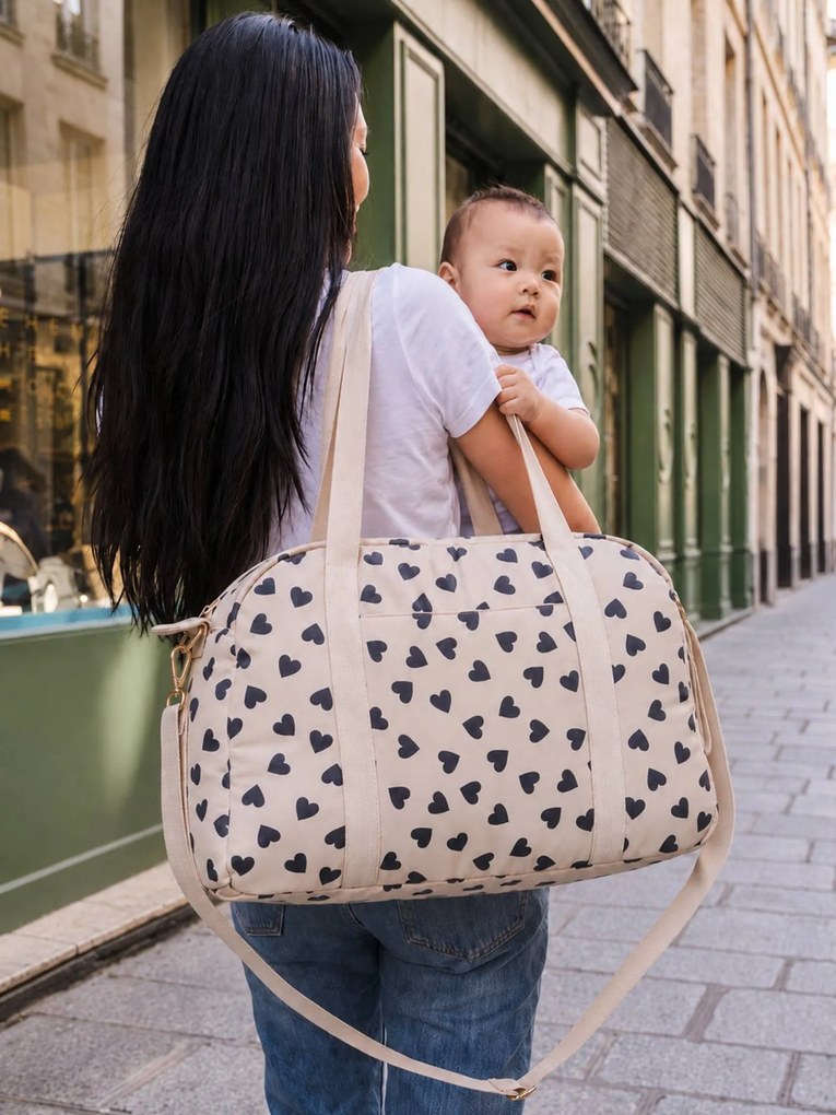 Saco de mudas Canvas club leopardo corda