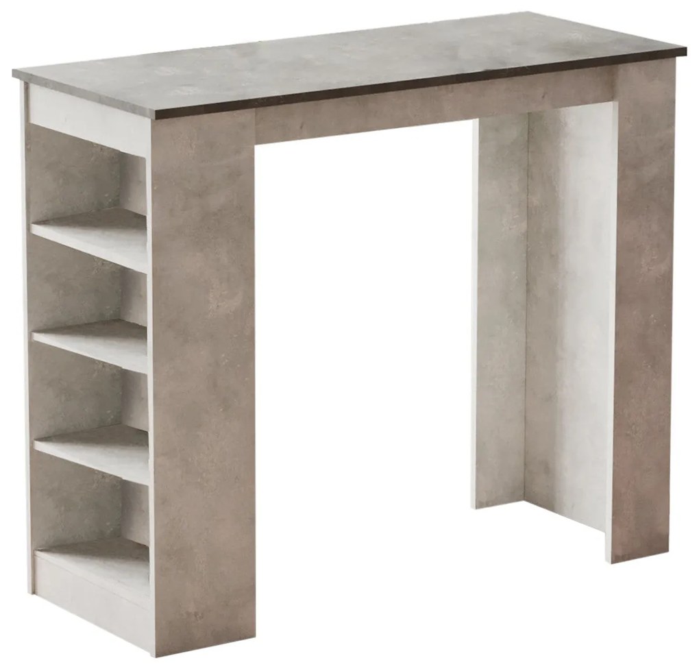 Mesa de Bar ST1 – Cinza – 120 cm x 101,8 cm x 51,6 cm