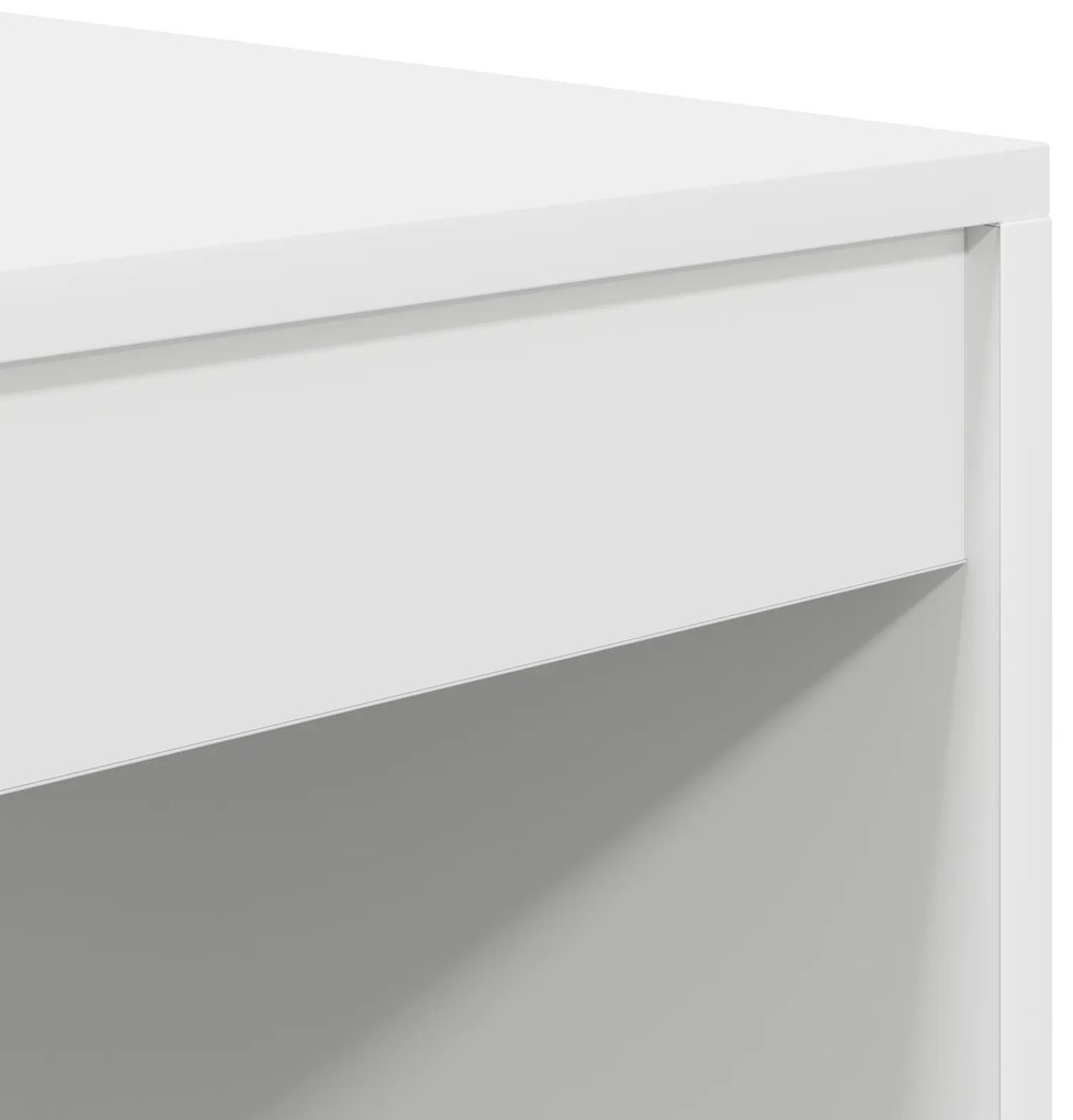 Mesa de Escrita Branca Aglomerado de partículas 100 x 50 x 76 cm