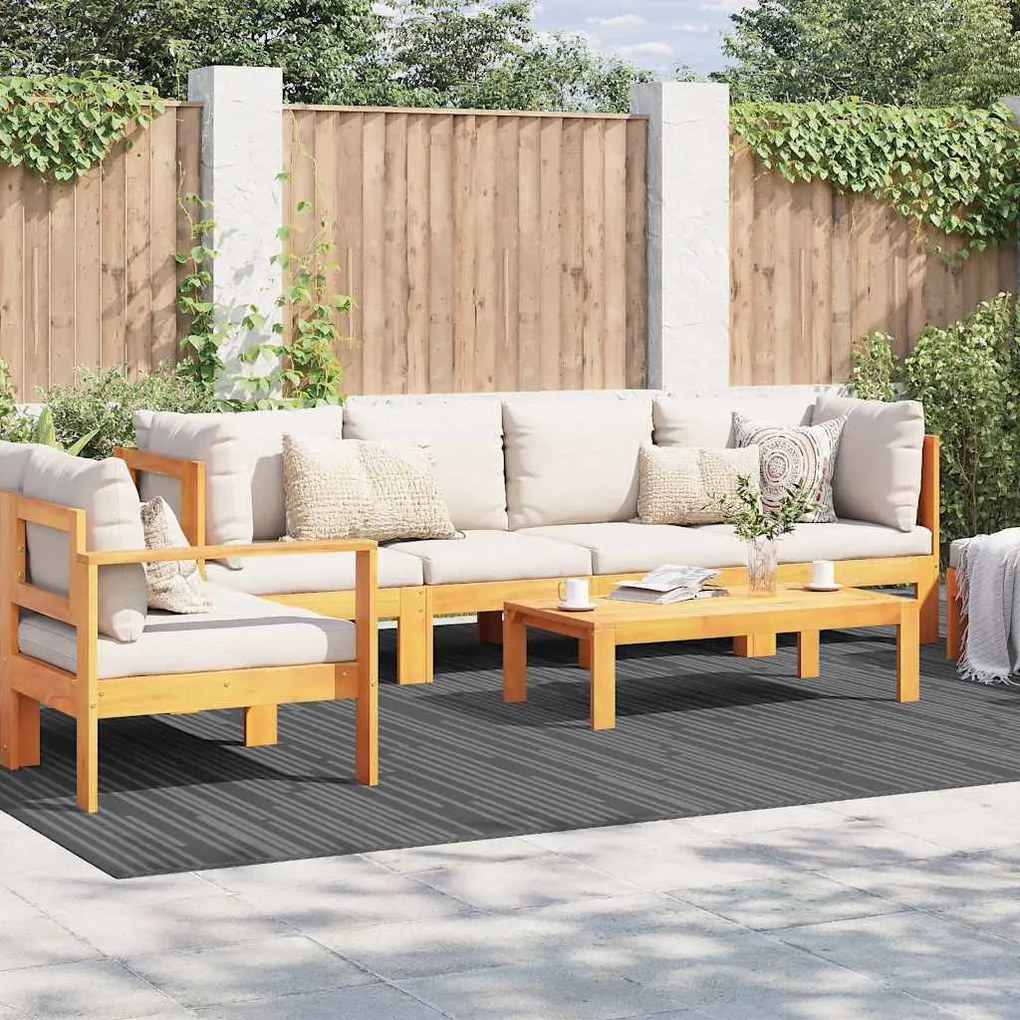 vidaXL Tapete 'ARAKIL'Cinza 300x400 cm PP