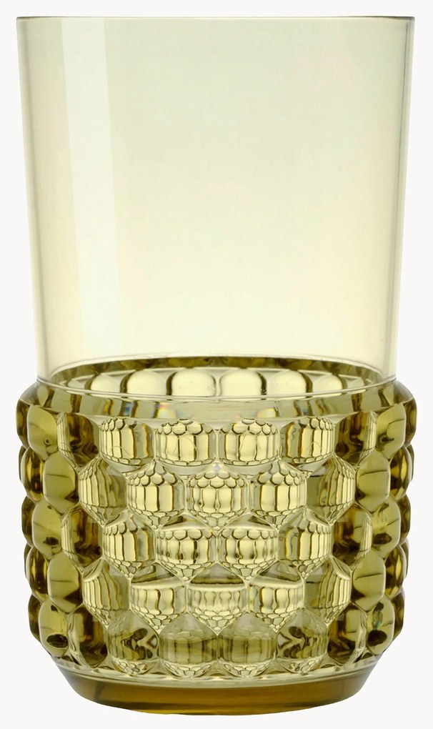 Copos com textura Jellies, conjunto de 4