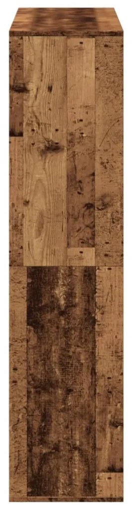 Divisória 100x33x135 cm derivados de madeira madeira velha