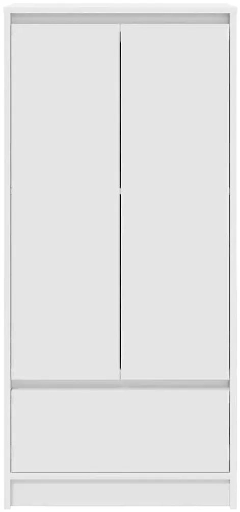 Armário com gaveta 55,5x34x119,5 cm derivados madeira branco