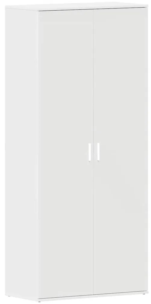 Armário de Sapato Branco 80x39x180 cm Madeira