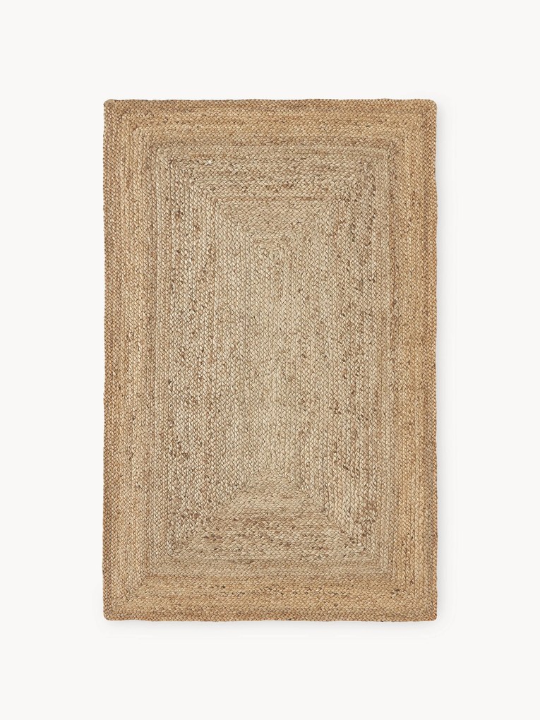 Tapete em juta artesanal Sharmila